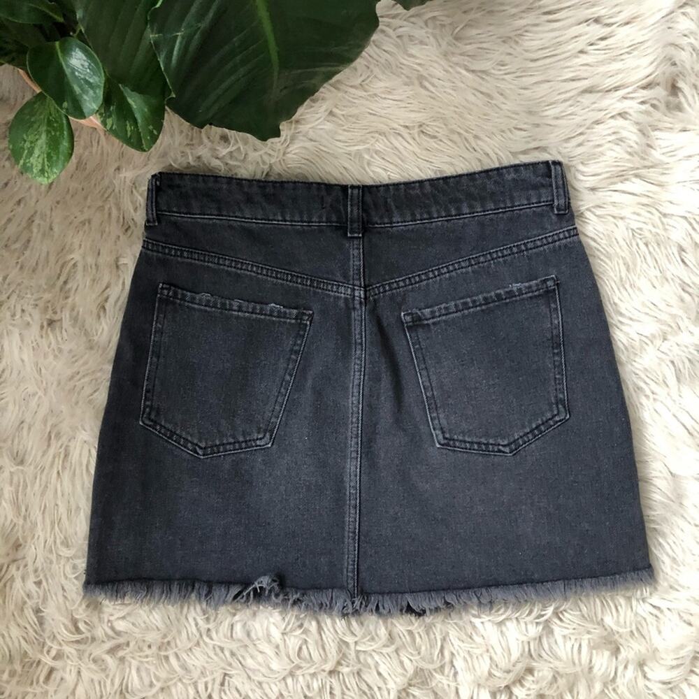 Free People Embellished Denim Mini Skirt - Picture 6 of 6
